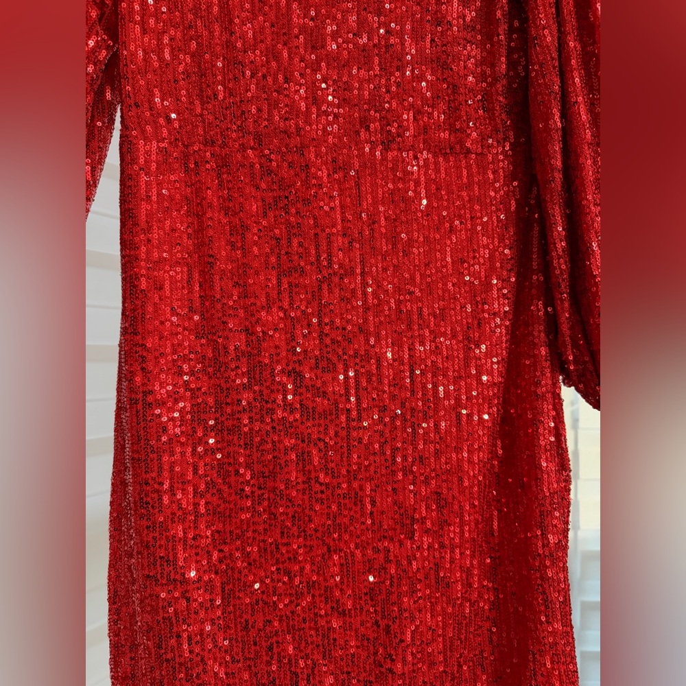 Ivy City Co. Holiday Sequin Dress - Picture 4 of 8